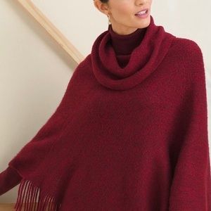 Chico’s Cozy Cowlneck Poncho